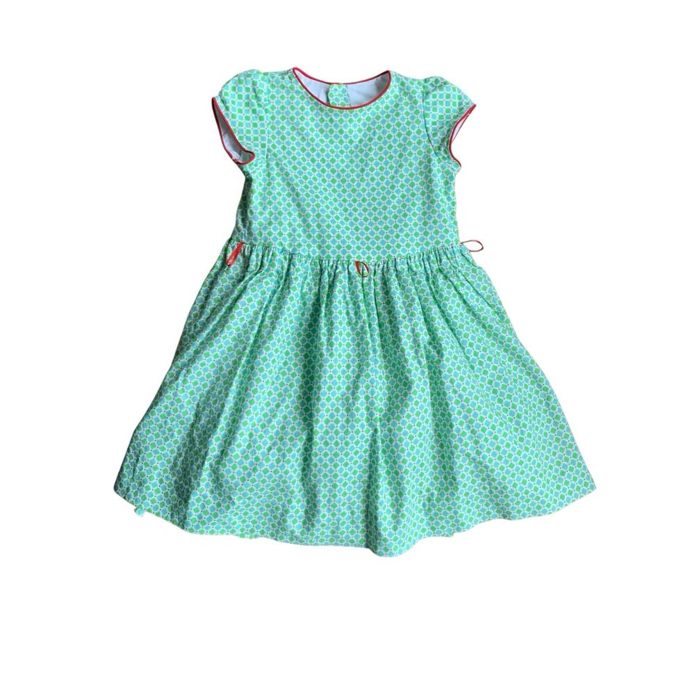 The Bailey Boys Patterned Green Dress